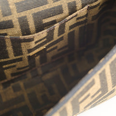 Fendi Mini Baguette Zucca Brown