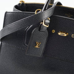 Louis Vuitton City Steamer MM Bag in Black