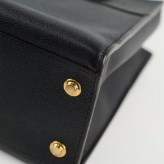 Louis Vuitton City Steamer MM Bag in Black