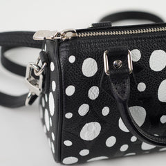 Louis Vuitton Kusama Speedy Nano Black