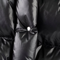 Prada Cropped Puffer Jacket Black - Size IT 42