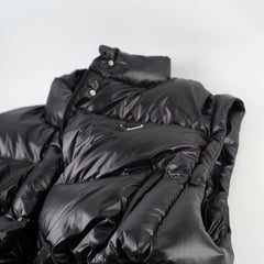 Prada Cropped Puffer Jacket Black - Size IT 42