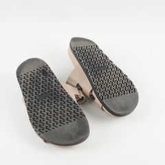 Hermes Chypre Sandals Beige Anglaise - Size 37.5