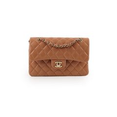 Chanel Small Classic Flap Lambskin Caramel