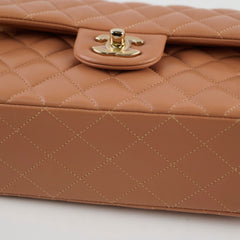 Chanel Small Classic Flap Lambskin Caramel