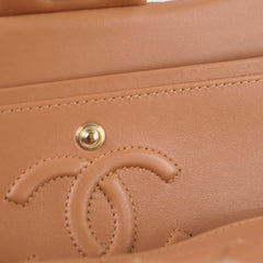 Chanel Small Classic Flap Lambskin Caramel