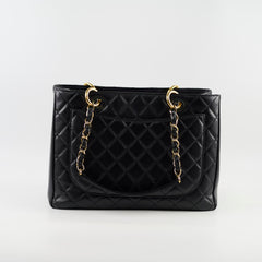 Chanel GST Grand Shopping Tote Caviar Black