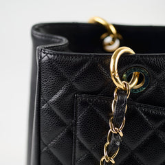 Chanel GST Grand Shopping Tote Caviar Black