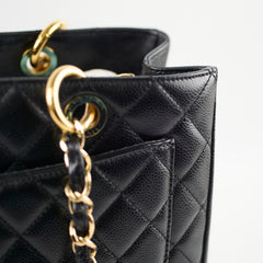 Chanel GST Grand Shopping Tote Caviar Black