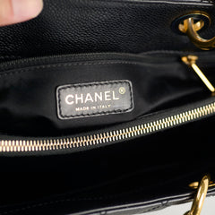 Chanel GST Grand Shopping Tote Caviar Black