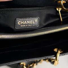 Chanel GST Grand Shopping Tote Caviar Black