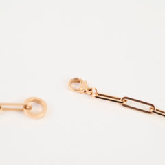 Hermes Kelly Chaine Rose Gold Diamond Choker Double/Bracelet 2025