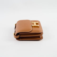 Hermes Mini Constance 18 Gold GHW U Stamp