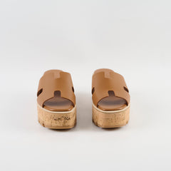 Hermes Eze 30 Sandals Naturel - Size 37