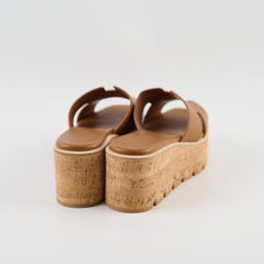 Hermes Eze 30 Sandals Naturel - Size 37
