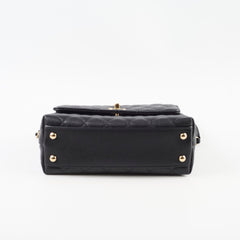Chanel Coco Handle Small Caviar Black (Microchipped)