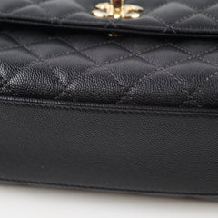 Chanel Coco Handle Small Caviar Black (Microchipped)