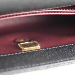 Chanel Coco Handle Small Caviar Black (Microchipped)