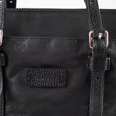 Gucci GG Nylon Tote Bag Black
