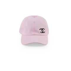 Chanel CC Logo Cap Pink