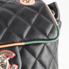 Chanel Small Urban Spirit Backpack Black Multicolour