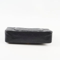 Chanel Medium Classic Flap Black Caviar 24k Plated Gold Hardware