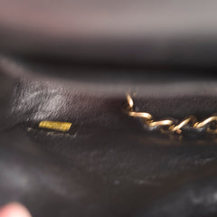 Chanel Medium Classic Flap Black Caviar 24k Plated Gold Hardware