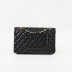 Chanel Medium Classic Flap Black Caviar GHW 16 series