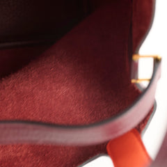 Hermes Picotin 18 Prune Eclat X stamp GHW