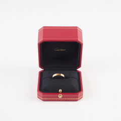 Cartier Love Ring One Diamond Small Model Size 57