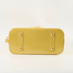 Louis Vuitton Alma PM Vernis Yellow