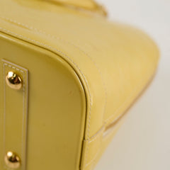 Louis Vuitton Alma PM Vernis Yellow