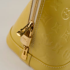 Louis Vuitton Alma PM Vernis Yellow