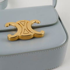Celine Triomphe Mini Claude Sky Blue