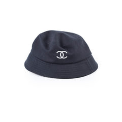 Chanel CC Bucket Hat Black - Size S