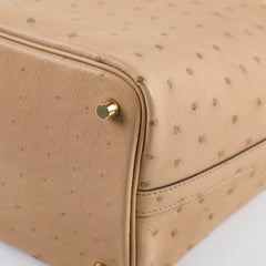 Hermes Picotin 18 Ostrich Chai - Stamp U