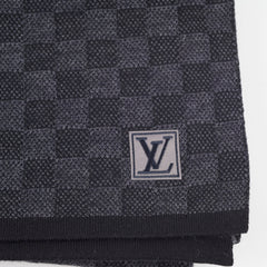 Louis Vuitton Neo Petit Damier Ebene Black Scarf