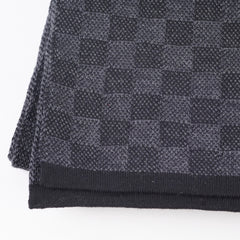 Louis Vuitton Neo Petit Damier Ebene Black Scarf