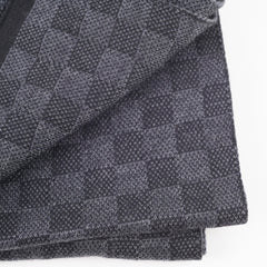 Louis Vuitton Neo Petit Damier Ebene Black Scarf