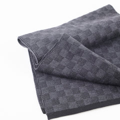 Louis Vuitton Neo Petit Damier Ebene Black Scarf