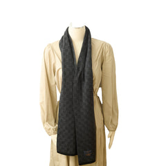 Louis Vuitton Neo Petit Damier Ebene Black Scarf