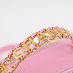 Chanel Pick Me Up Small Vanity Case Caviar Pink