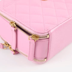 Chanel Pick Me Up Small Vanity Case Caviar Pink