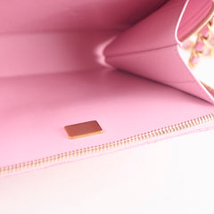 Chanel Pick Me Up Small Vanity Case Caviar Pink