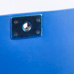 Chanel New Medium Chevron Boy RHW Blue