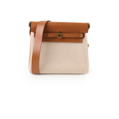 Hermes Mini Herbag Gold/Ercu - Stamp K