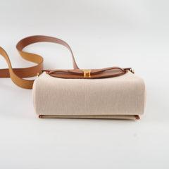 Hermes Mini Herbag Gold/Ercu - Stamp K