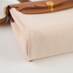 Hermes Mini Herbag Gold/Ercu - Stamp K