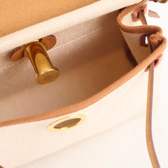 Hermes Mini Herbag Gold/Ercu - Stamp K