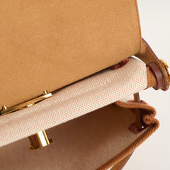 Hermes Mini Herbag Gold/Ercu - Stamp K